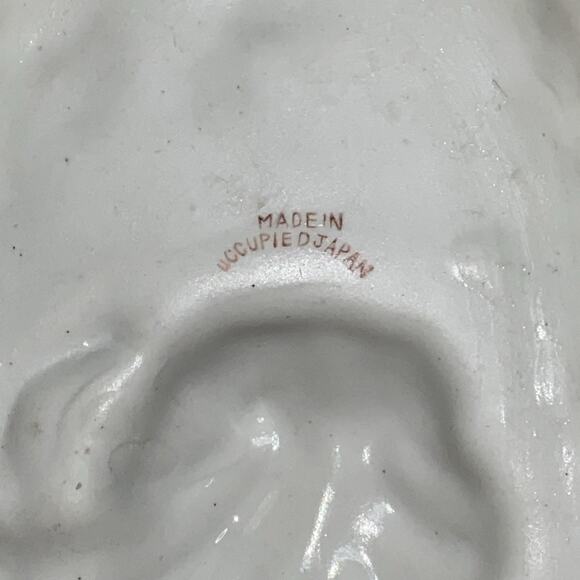 VTG Made In Occupied Japan Victorian Couples Bisque Wall Plaques Hangings Lot 5 - Picture 12 of 15